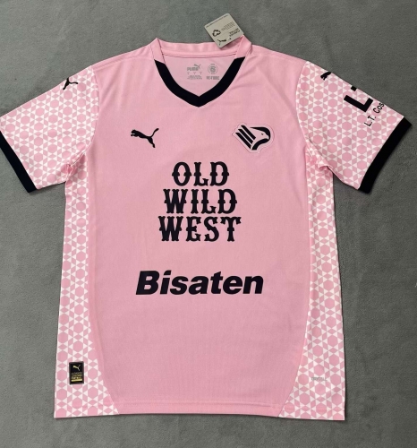 2024/25 Palermo F.C. Home Pink Thailand Soccer Jersey AAA-510