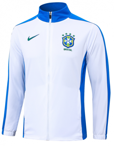 2024/25 Brazil White Thailand Soccer Jacket Top-815