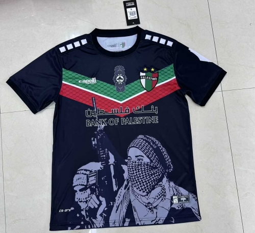 2024-25 Special Version Palestino Black Thailand Soccer Jersey AAA-47