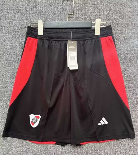 2024/25 River Plate Home Black Thailand Soccer Shorts-315