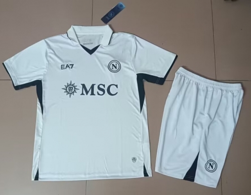 2024/25 Napoli Away White Soccer Uniform-315/208