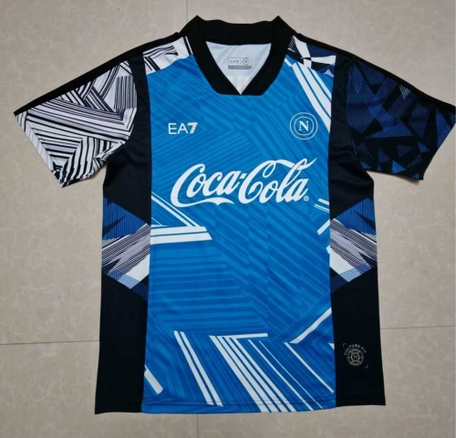 2024/25 Napoli Lake Blue Training Thailand Soccer Jersey AAA-07/SH