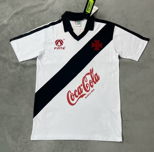 00/01 CR Vasco da Gama Away White Thailand Soccer Jersey AAA-510