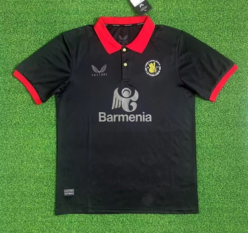 120th Commemorative Version 2024/25 Bayer 04 Leverkusen Black Thailand Soccer Jersey AAA-95/313/320