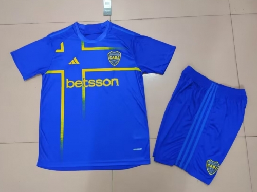 2024/25 BOCA Juniors 2nd Away Royal Blue Soccer Uniform-208/315