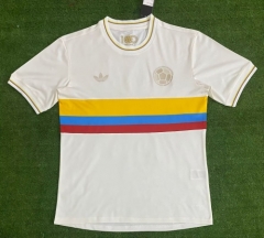 2024-25 Commemorative Version Colombia White Thailand Soccer Jersey-705/416/320