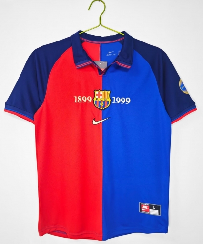 1899/1999 Retro Version Barcelona Red & Blue Thailand Soccer Jersey AAA-811/601/710