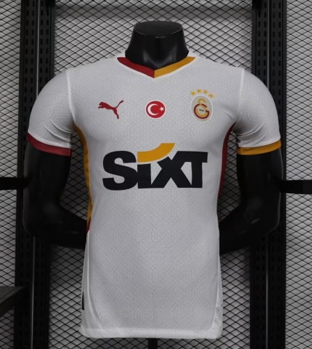 Player Version 2024/25 Galatasaray SK Away White Thailand Soccer Jerseys AAA-888