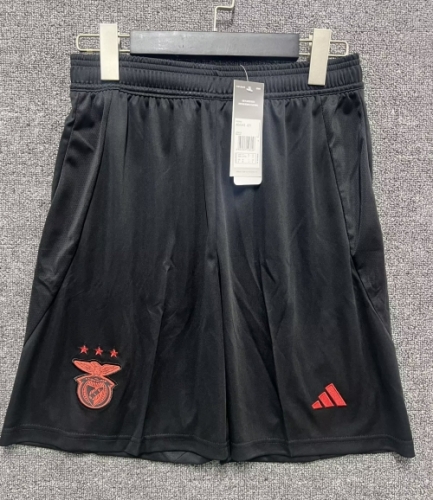 2024/25 Benfica Away Black Thailand Soccer Shorts-315