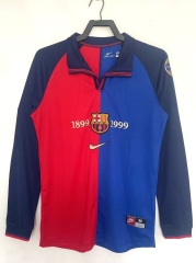 1899/1999 Retro Version Barcelona Red & Blue LS Thailand Soccer Jersey AAA-811/1041/601