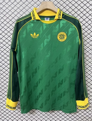 Special Retro Version Celtic Green Thailand LS Soccer Jersey AAA-95