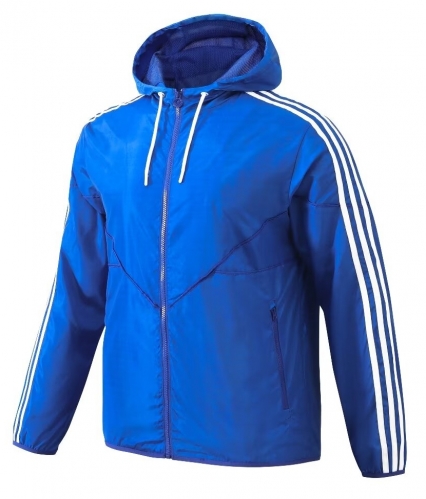 Light Board 2024/25 Argentina Blue Soccer Windbreaker Top With Hat-703