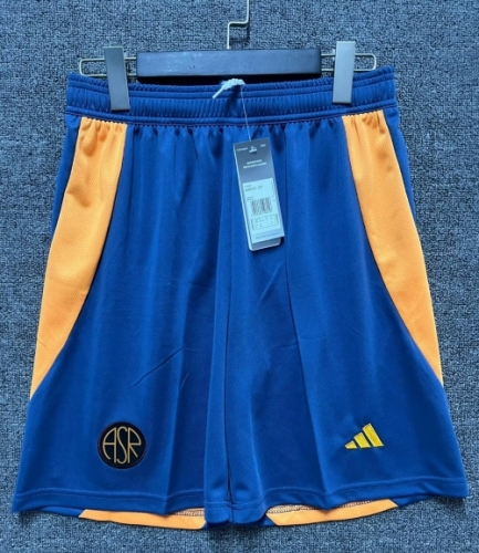 2024/25 Roma 2nd Away Blue Thailand Soccer Shorts-315