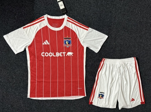 2024/25 Colo-Colo 2nd Away Red Soccer Uniform-36