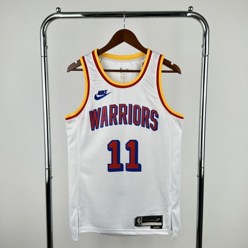 2025 Season Retro Version NBA Golden State Warriors White #11 Jersey-311