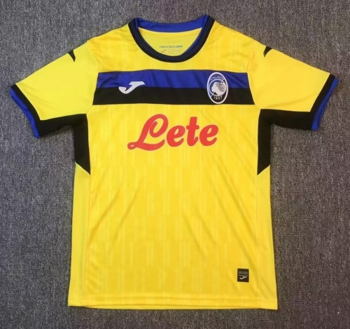 2024/25 Atalanta BC 2nd Away Yellow Thailand Soccer Jersey AAA-95/417