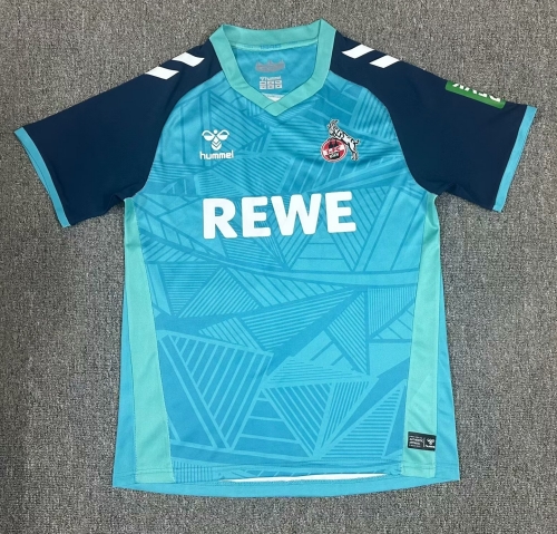 2024/25 FC Köln 2nd Away Lake Blue Thailand Soccer Jersey AAA-1040