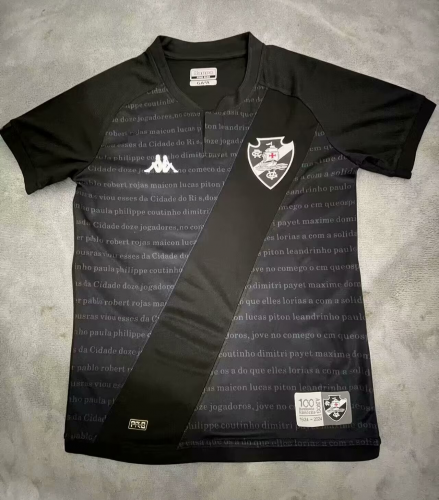 2024/25 CR Vasco da Gama Goalkeeper Black Thailand Soccer Training Jerseys-95