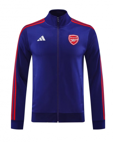 2024/25 #01 Arsenal Royal Blue Soccer Jacket Top-LH