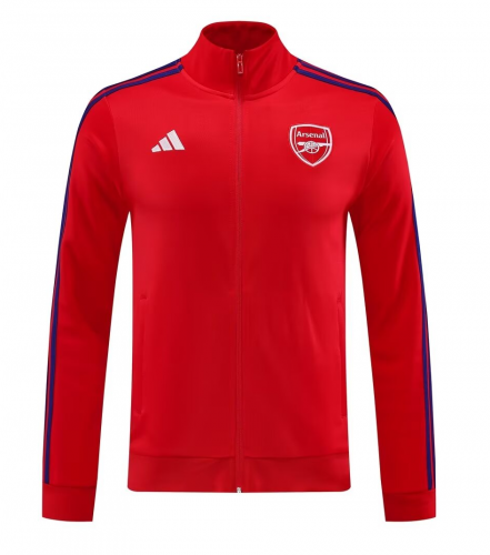 2024/25 #01 Arsenal Red Soccer Jacket Top-LH