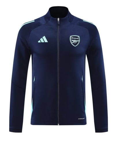 2024/25 #02 Arsenal Royal Blue Soccer Jacket Top-LH