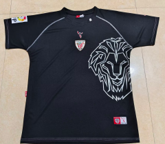 05/08 Retro Version Athletic Bilbao Black Thailand Soccer Jersey AAA-301