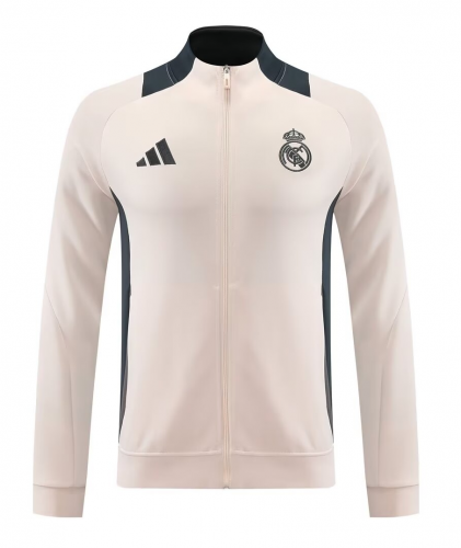 2024/25 #08 Real Madrid Light Pink Thailand Jacket Top-LH