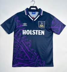 94-95 Retro Version Tottenham Hotspur Away Purple & Blue Thailand Soccer Jersey AAA-811