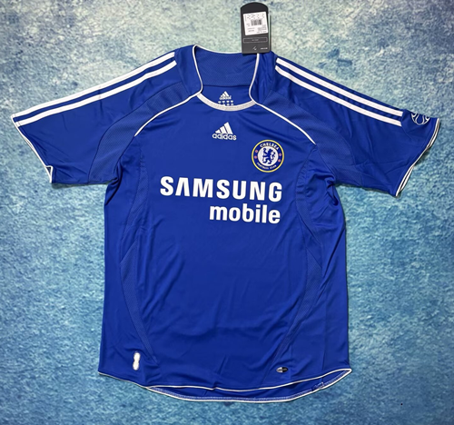 06/07 Retro Version Chelsea Home Blue Thailand Soccer Jersey AAA-601