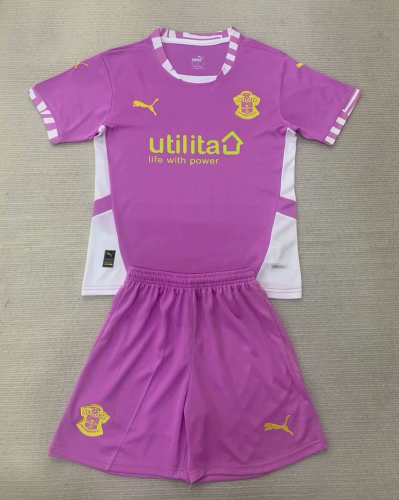 2024/25 Southampton 2nd Away Purple Soccer Uniform-208