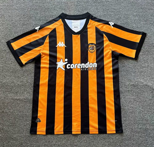 2024/25 Hull City Black & Orange Thailand Soccer Jersey AAA-1040