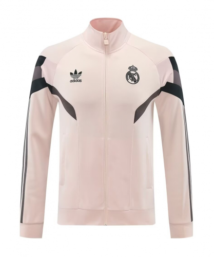 2024/25 #06 Real Madrid Light Pink Thailand Jacket Top-LH