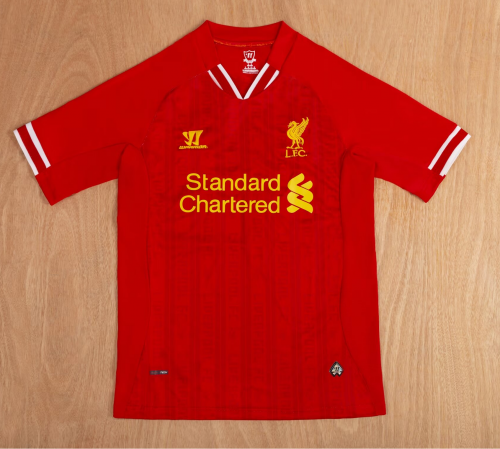 13/14 Retro Version Liverpool Home Red Thailand Soccer Jersey AAA-1041