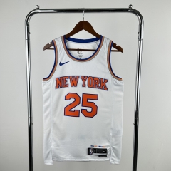 NBA New York Knicks White #25 Jersey-311