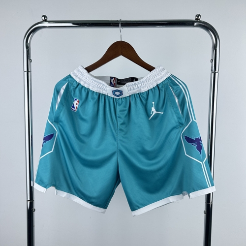 Charlotte Hornets NBA Green Shorts-311