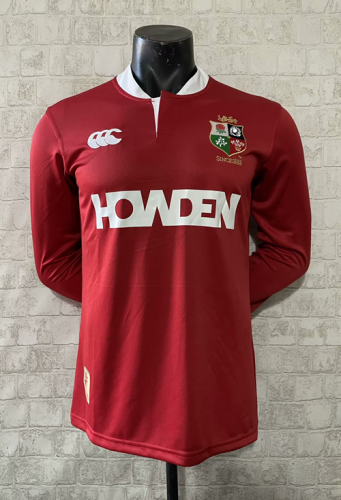 2024/25 Lions Home Red LS Thailand Rugby Shirts-805