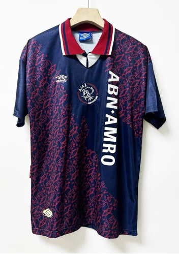 1995/96 Retro Version Ajax Red & Blue Thailand Soccer Jersey AAA-2011