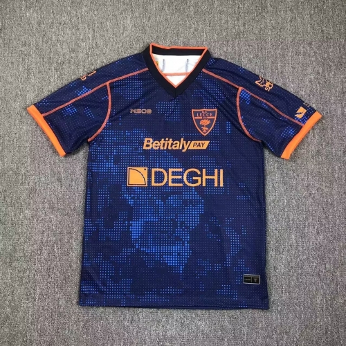 2024/25 US Lecce 2nd Away Blue Thailand Soccer Jersey AAA-417