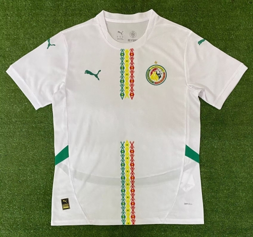 2024/25 Senegal Home White Thailand Soccer Jersey AAA-416