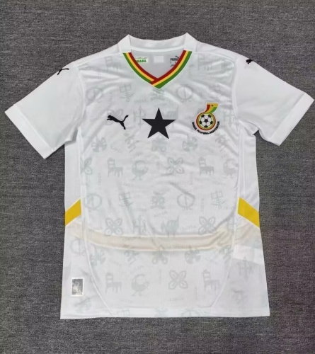 2024/25 Ghana Home White Thailand Soccer Jersey AAA-23