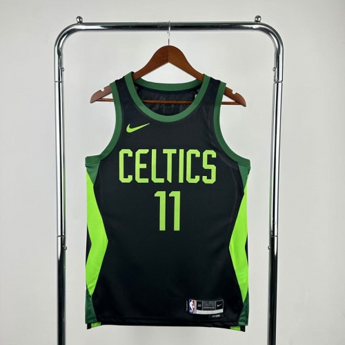 2025 Season City Version Boston Celtics Black & Green NBA #11 Jersey-311