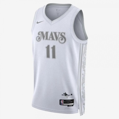 2025 Season City Version NBA Dallas Mavericks White #11 Jersey-311