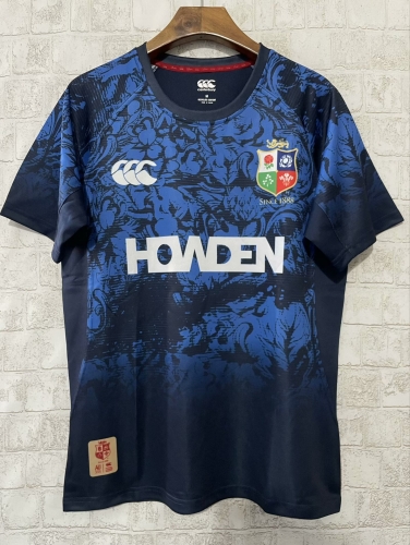 2025 Lions Blue Thailand Rugby Shirts-805