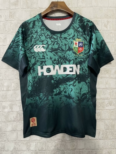 2025 Lions Green Thailand Rugby Shirts-805