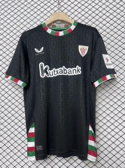 2024/25 Athletic Bilbao 4nd Away Black Thailand Soccer Jersey AAA-95/23