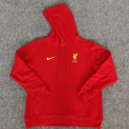 Player Version 2024/25 Liverpool Red Thailand Soccer Tracksuit Top With Hat-308