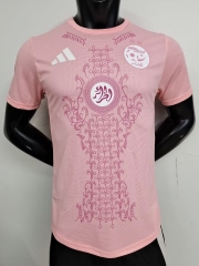 Player Version 2024/25 #A36 Algeria Pink Thailand Soccer Jersey AAA-MY