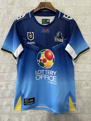 2025 Titans Home Blue Thailand Rugby Shirts-805