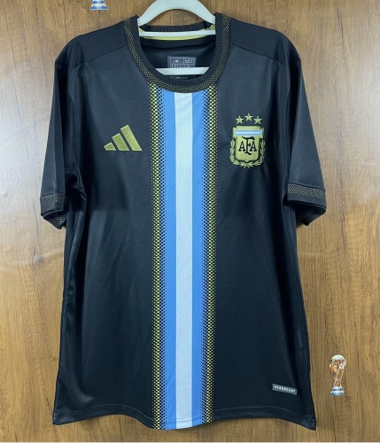 Special Version 2024/25 Argentina Black Thailand Soccer Jersey AAA-410