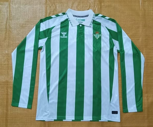 2024/25 Real Betis Home White and Green Thailand Soccer Jersey AAA-301